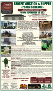 PSALM 51 RANCH BENEFIT AUCTION & SUPPER